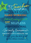 Teacher's Card - 3349