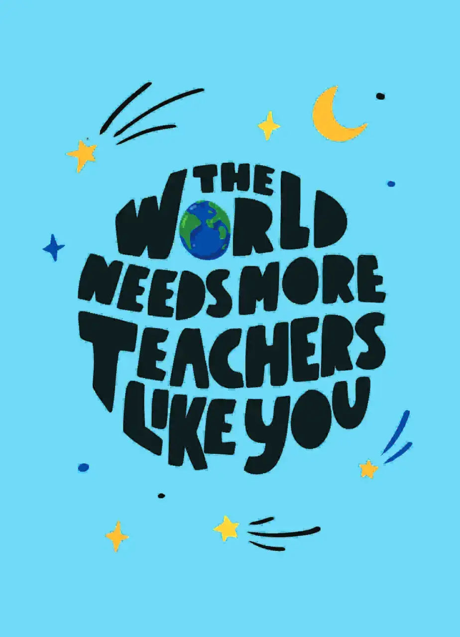 Teacher's Card - 3356