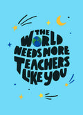 Teacher's Card - 3356