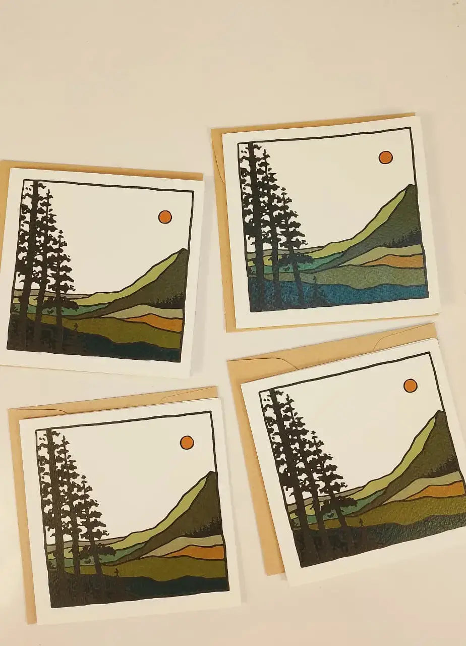 Plain Cards (Pack of 4) - 3358