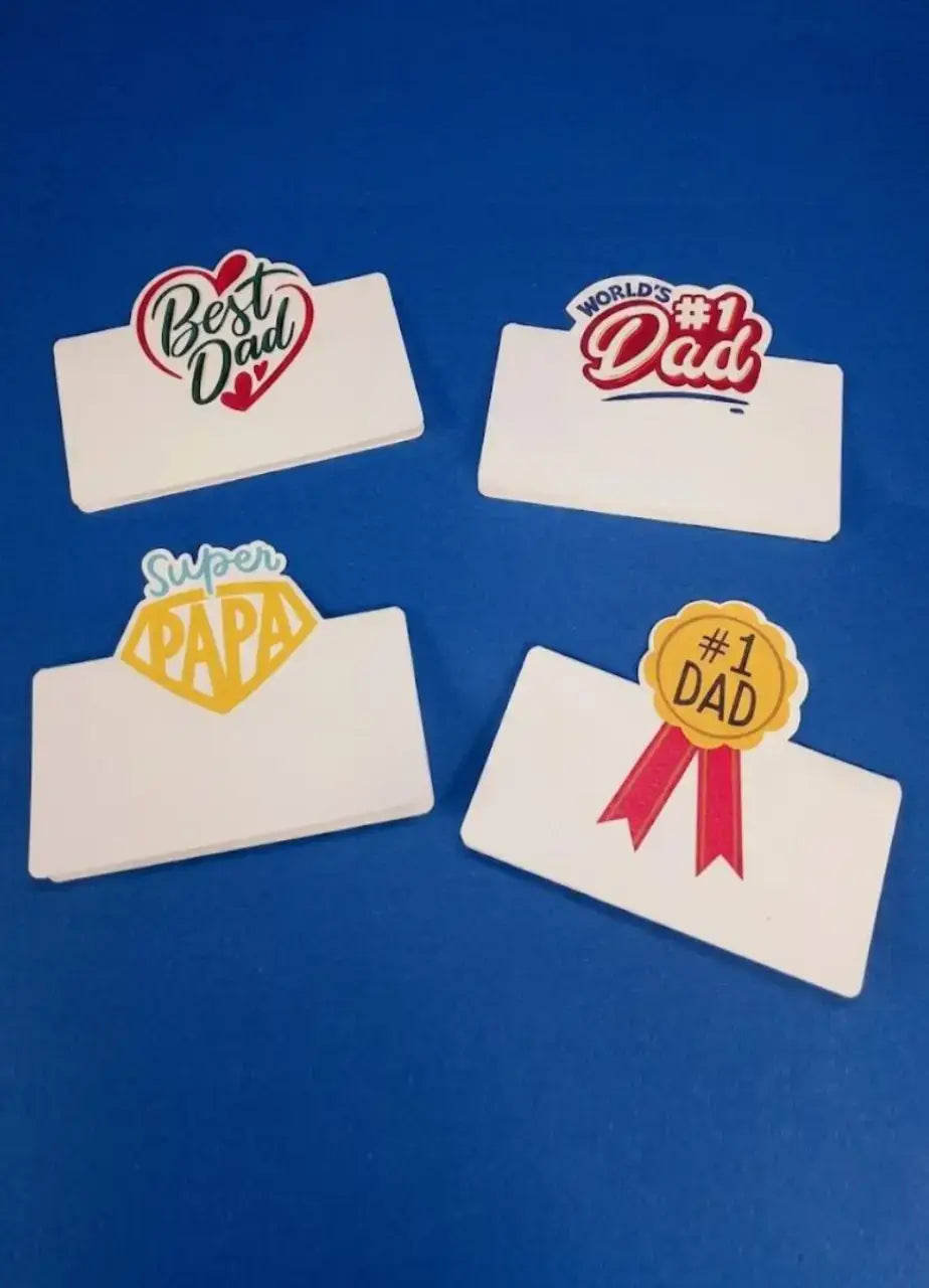 Father's Day Greeting Cards (Pack of 4) - MMP