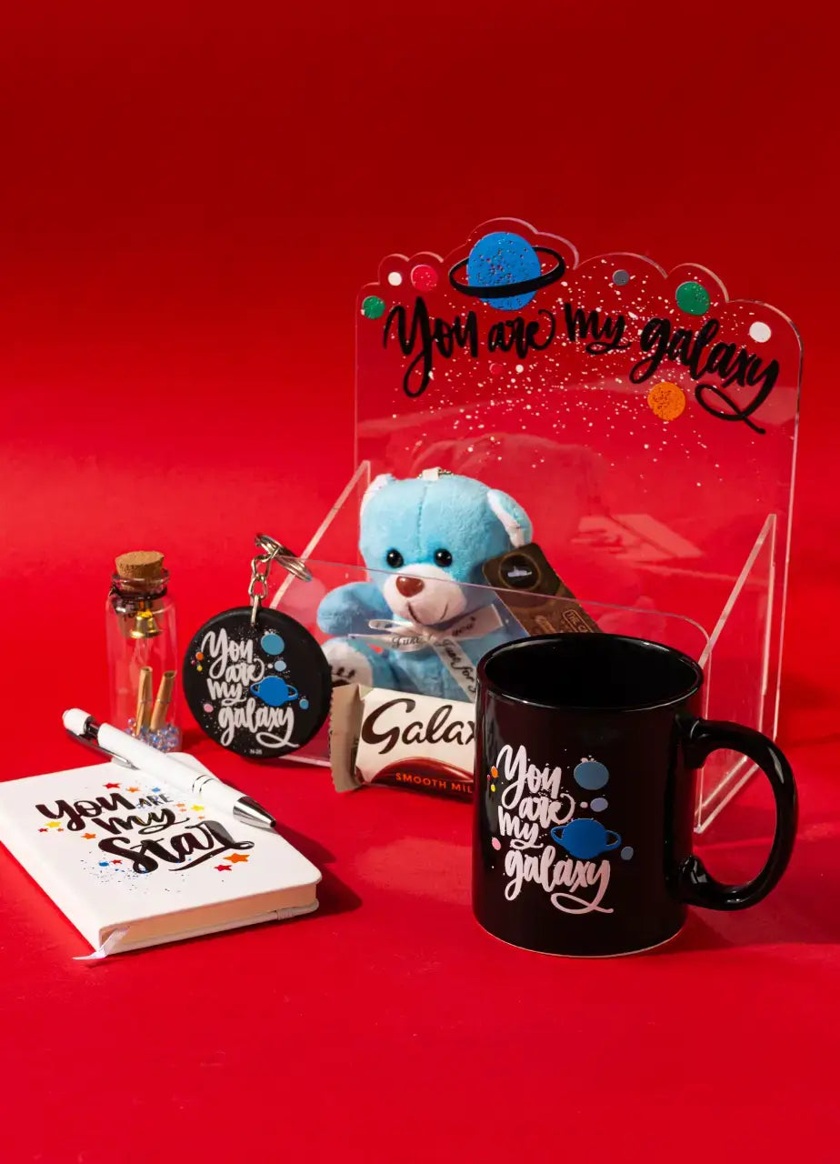 You Are My Galaxy Love Basket