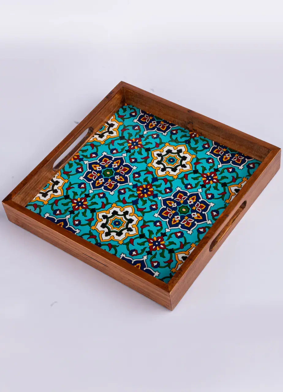 Sahar Wooden Tray - TR-26261