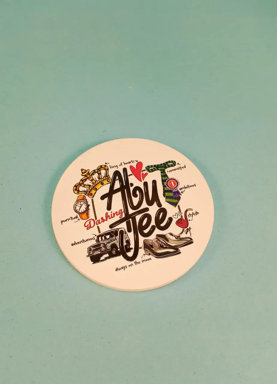 Abu Jee Tea Coaster - MMP