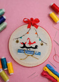 Handmade Eidee Hoop (White)