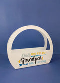 Acrylic Gift Basket For Granddad - DADB2