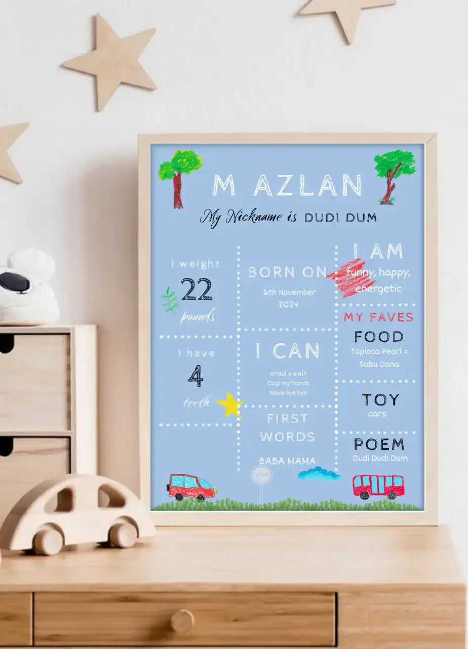 Customized Frame for Kids