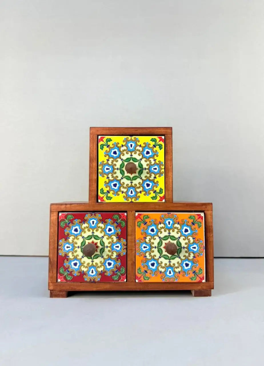 Drawer Set of 3 - D31P (Pyramid Shape)