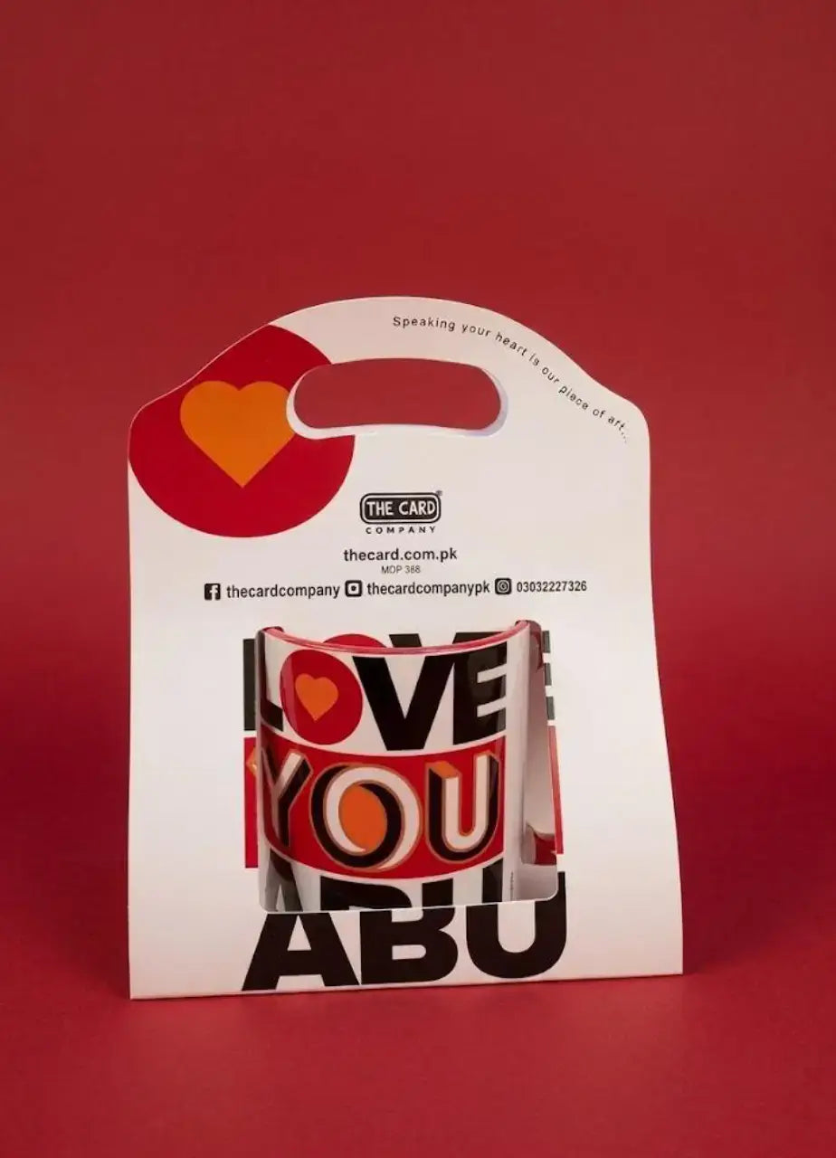 Love You Abu Mug - MDP 388