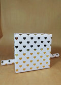 Heart Foiled Wrapping Sheets