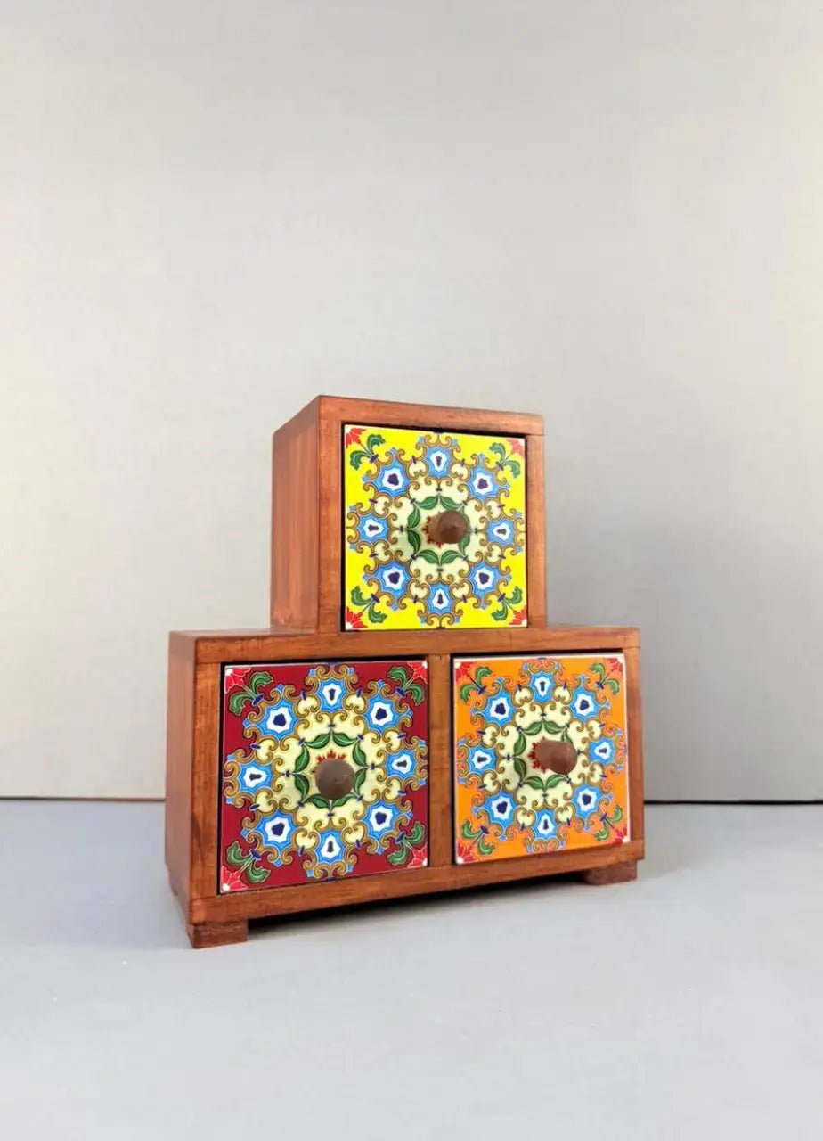 Drawer Set of 3 - D31P (Pyramid Shape)