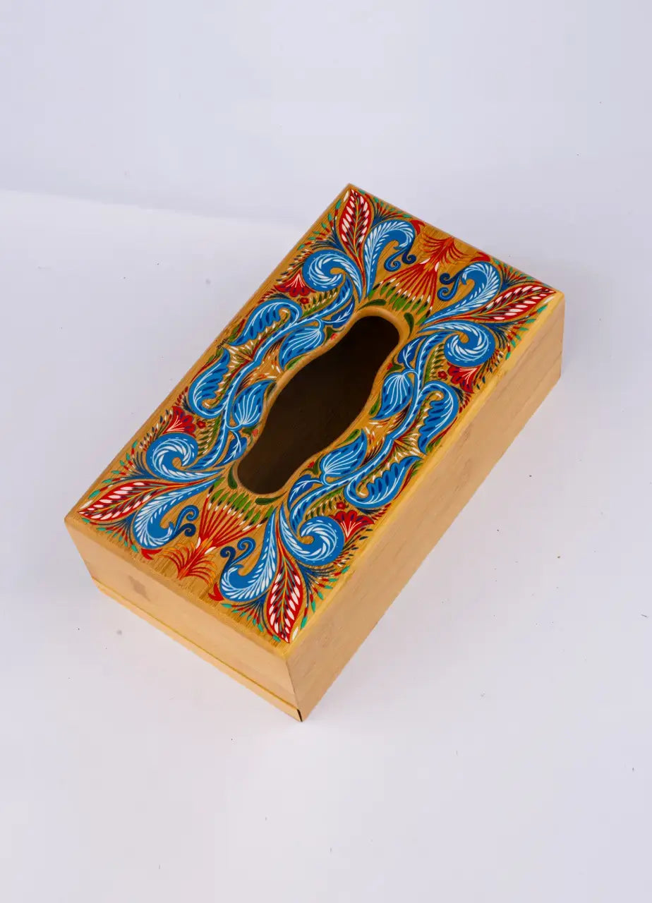 Truck Art Tissue Box