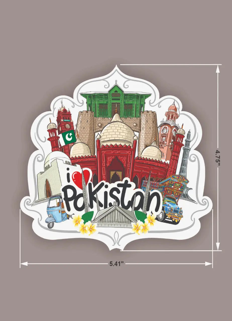 Fridge Magnet (Pakistan) - AMS21