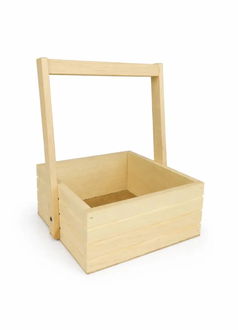 Wooden Basket (Square)