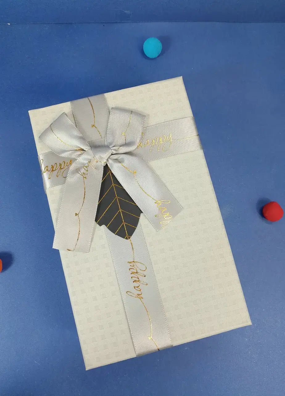 Off White Gift Box