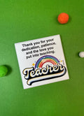 Thank You Teacher Fridge Magnet - PMG146