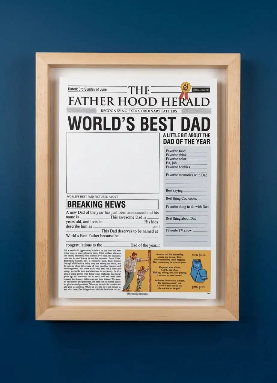 World's Best Dad Wall Hanging - LFM6