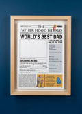 World's Best Dad Wall Hanging - LFM6