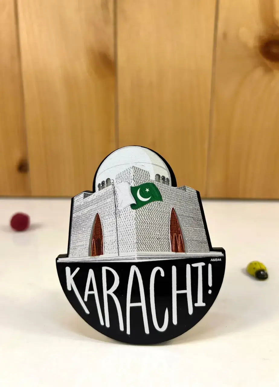 Fridge Magnet (Karachi) - AMS44