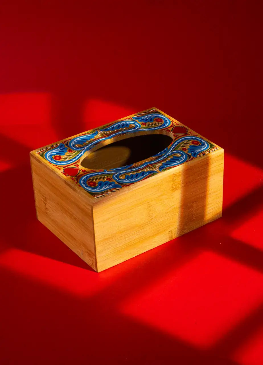 Truck Art Tissue Box