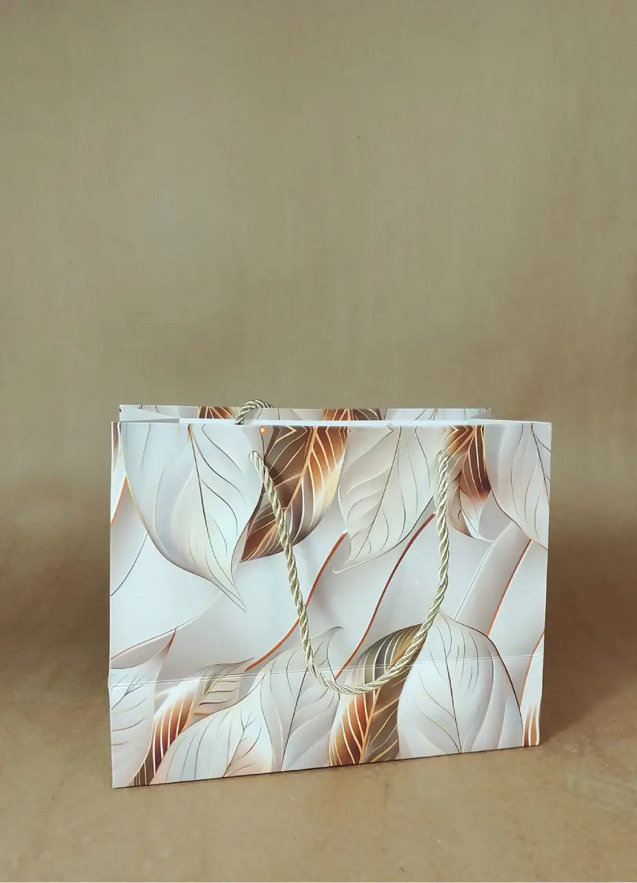 Gift Bag with Leaves