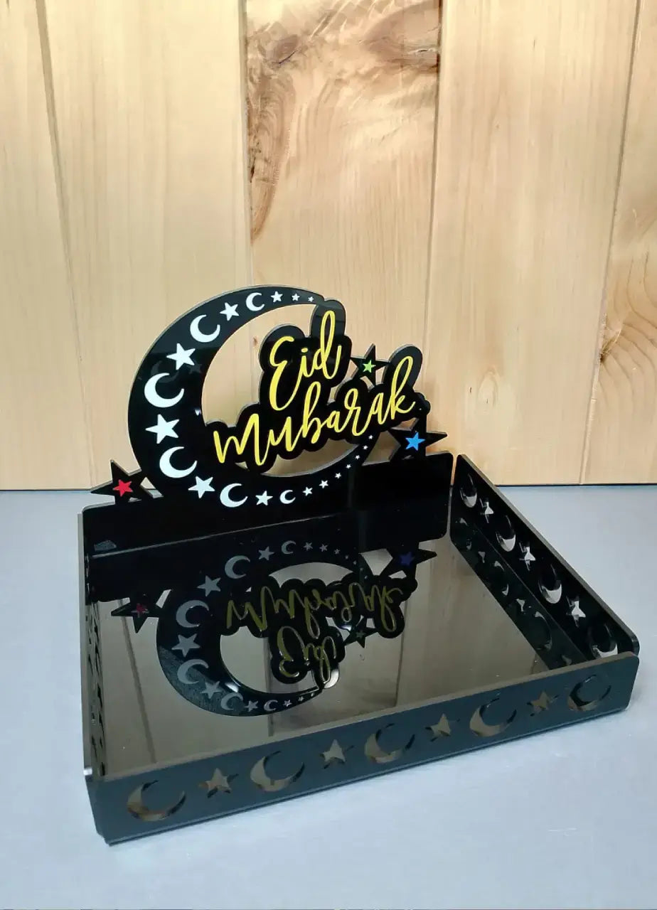 Eid Mubarak Acrylic Tray - RMZ26