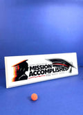 Mission Accomplished Graduation Quotation Plate - QP76