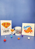 Dad Is My Super Hero Gift Bundle