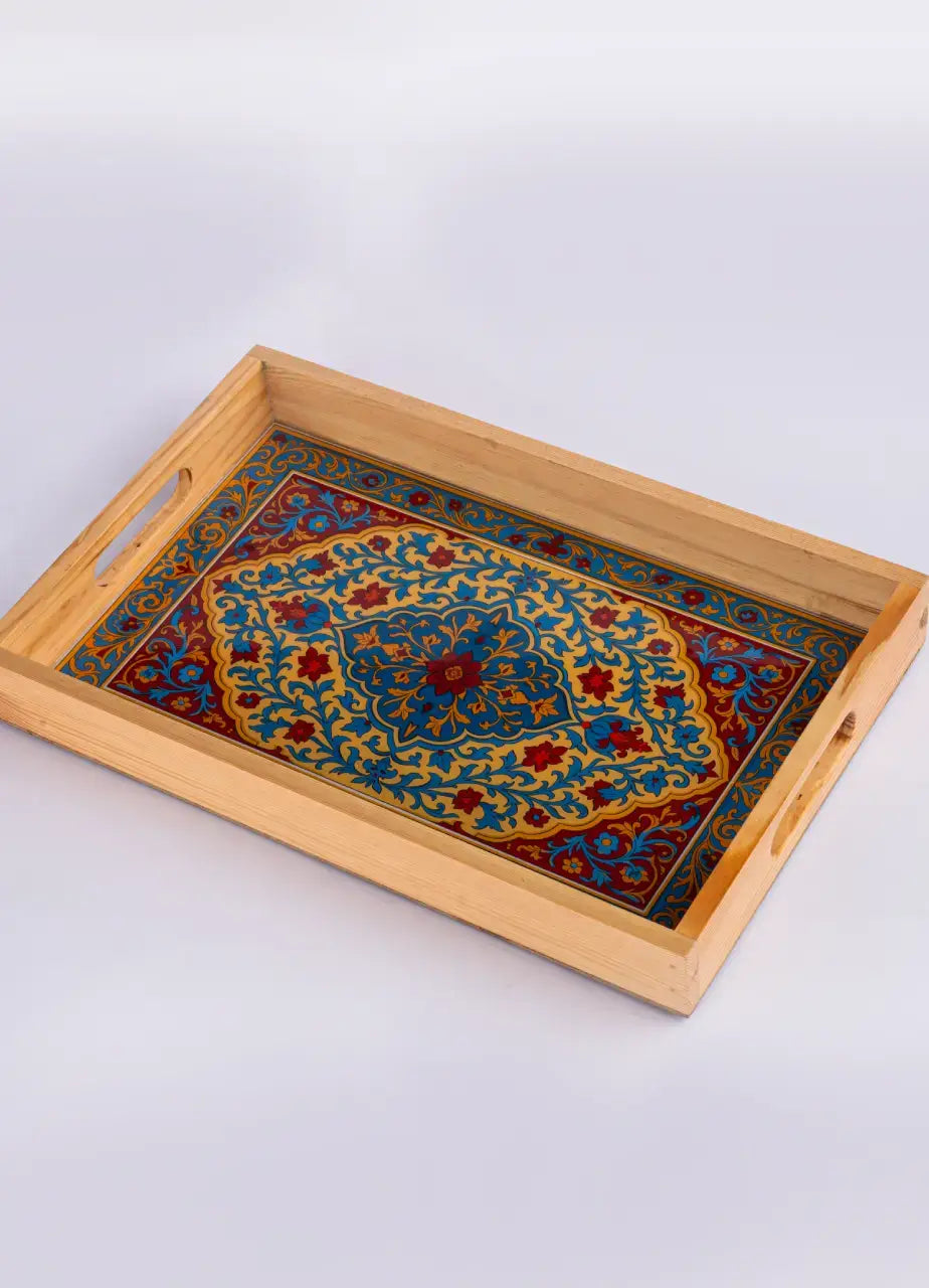 Naqsh Wooden Tray - 813A