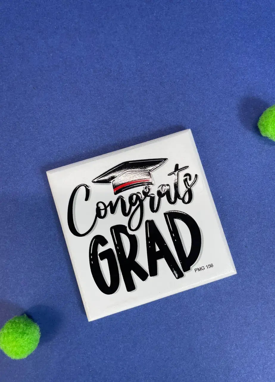 Congrats Grad Fridge Magnet - PMG156A
