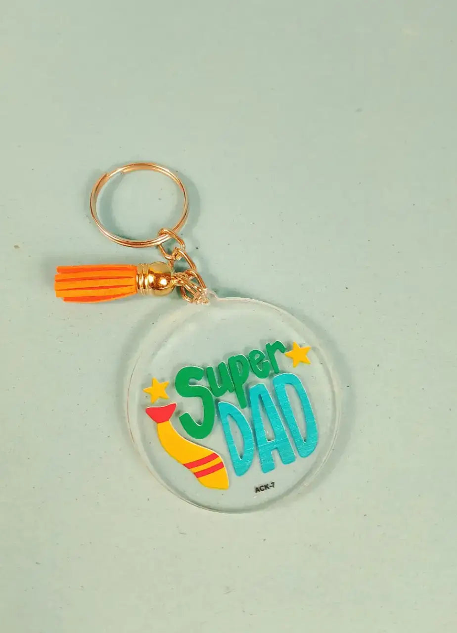 Super Dad Keychain - ACK7