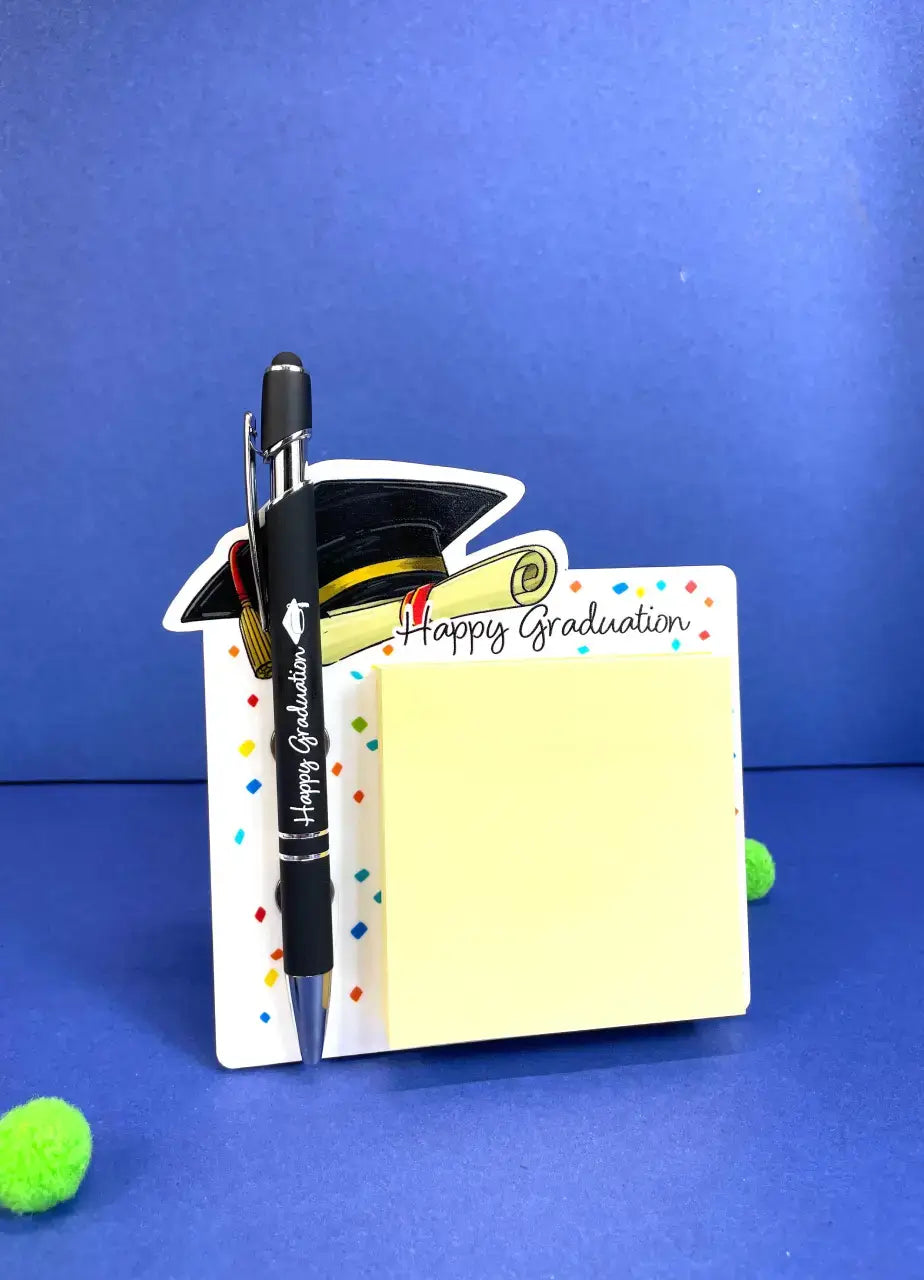 Happy Graduation Pen And Sticky Notes Bundle IT1280