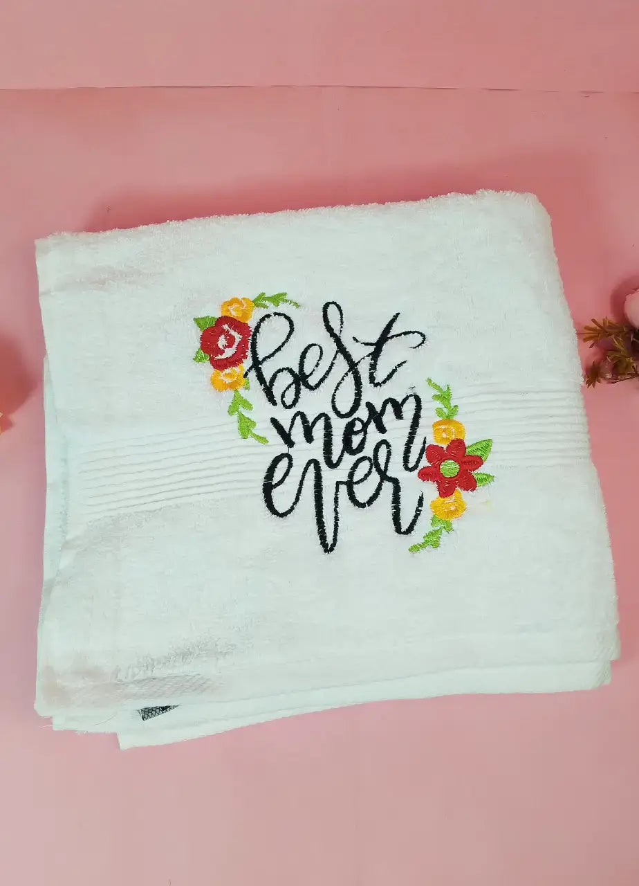 Best Mom Ever Towel (Medium)MMP38