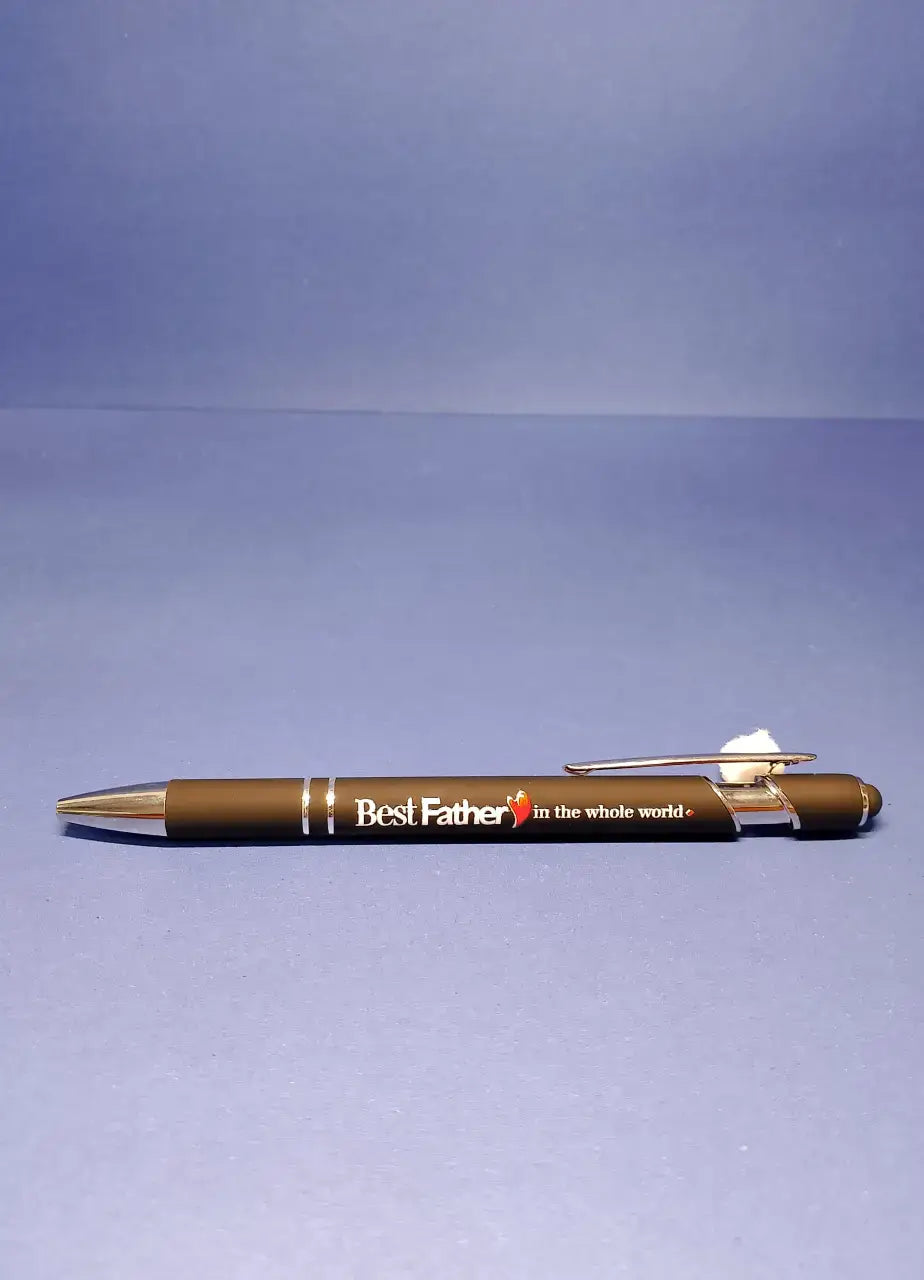 Pen for Dad (Best Father In The Whole World - Black) - DDB24