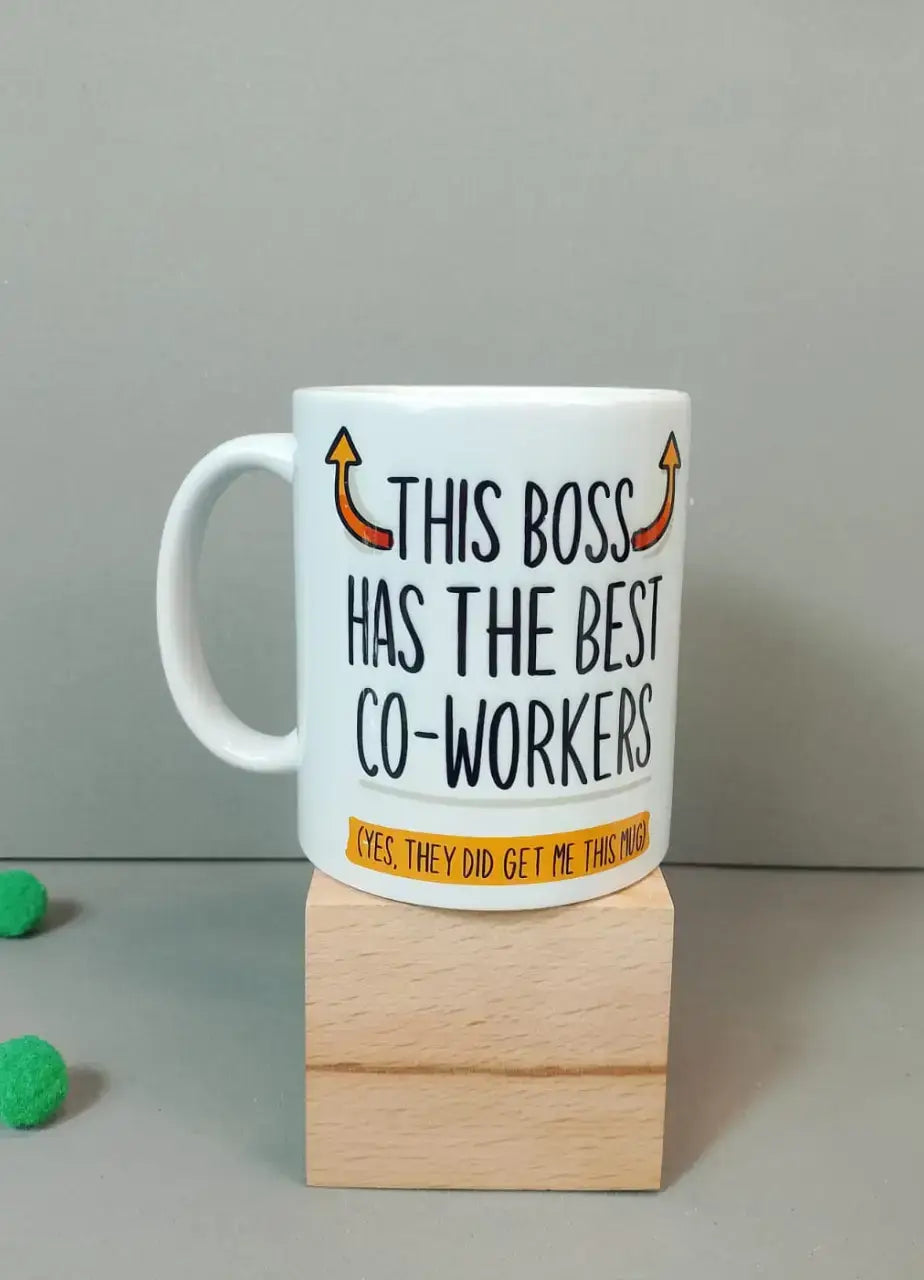 This Boss Has The Best Co-Workers Mug - MDP378