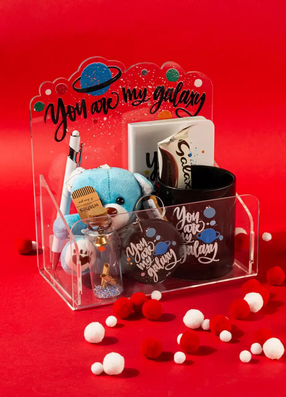 You Are My Galaxy Love Basket