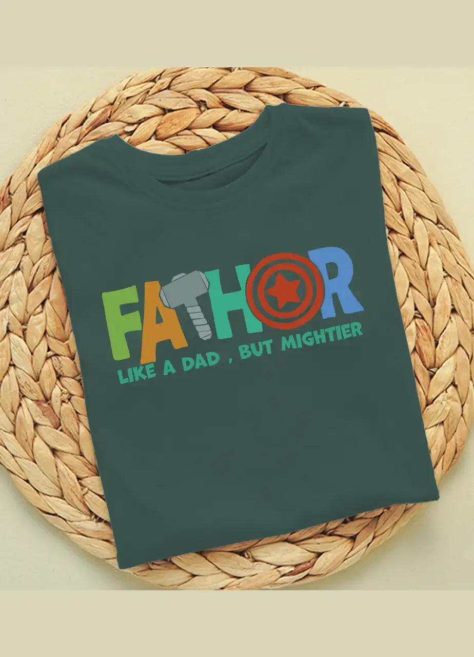 Father  T-Shirt17 (Green)