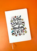 To The Best Teacher Ever Diary - DY14