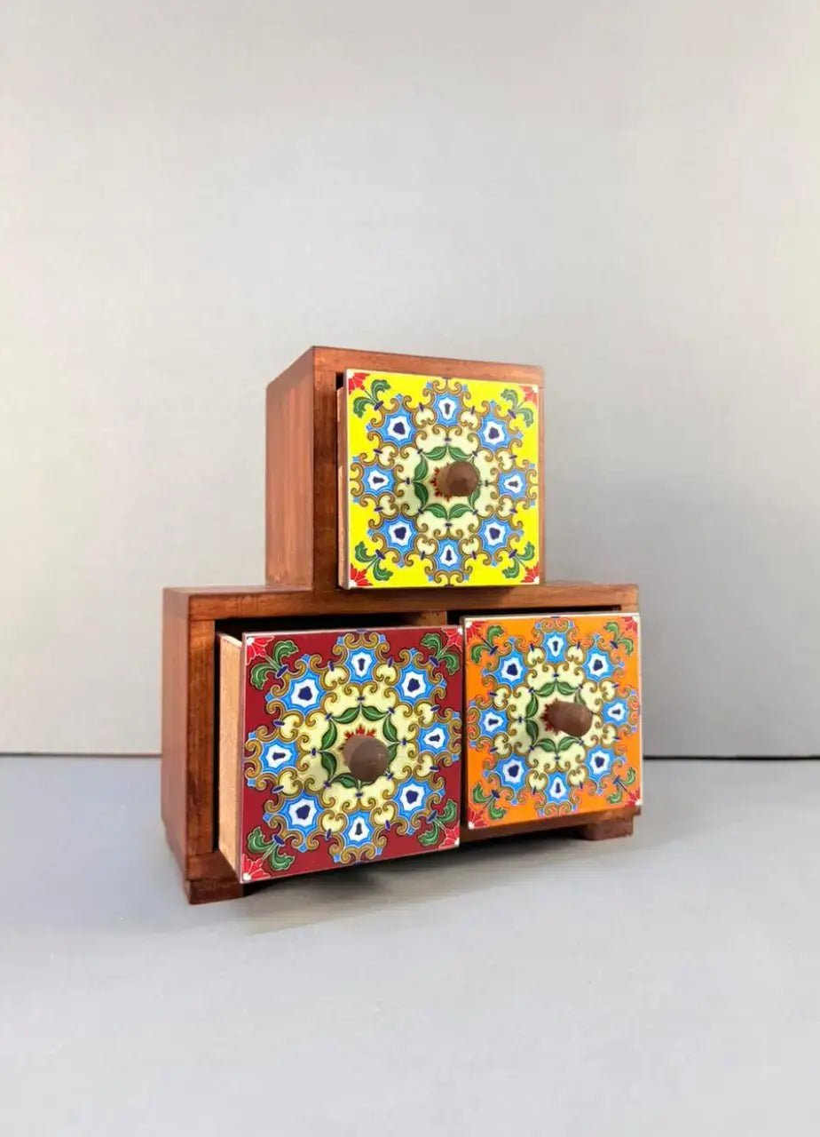 Drawer Set of 3 - D31P (Pyramid Shape)
