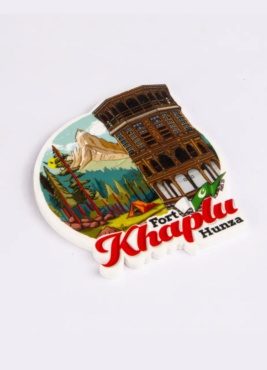 Fridge Magnet (Khaplu Fort Hunza) - AMS29