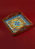 Virsa Wooden Tray - TR-23231
