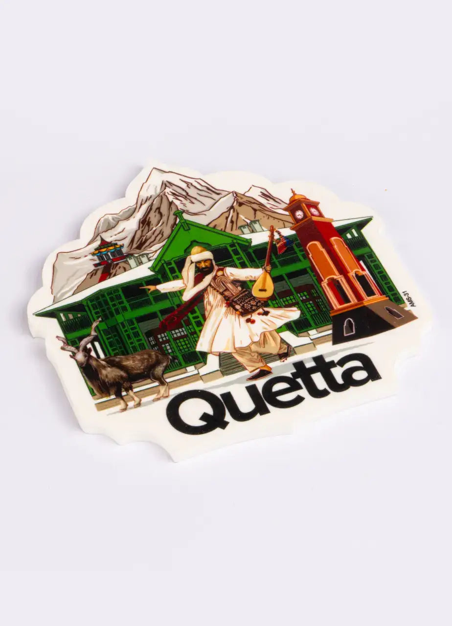 Fridge Magnet (Quetta) - AMS31
