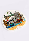 Fridge Magnet (Karachi) - AMS23