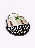 Fridge Magnet (Karachi) - AMS44