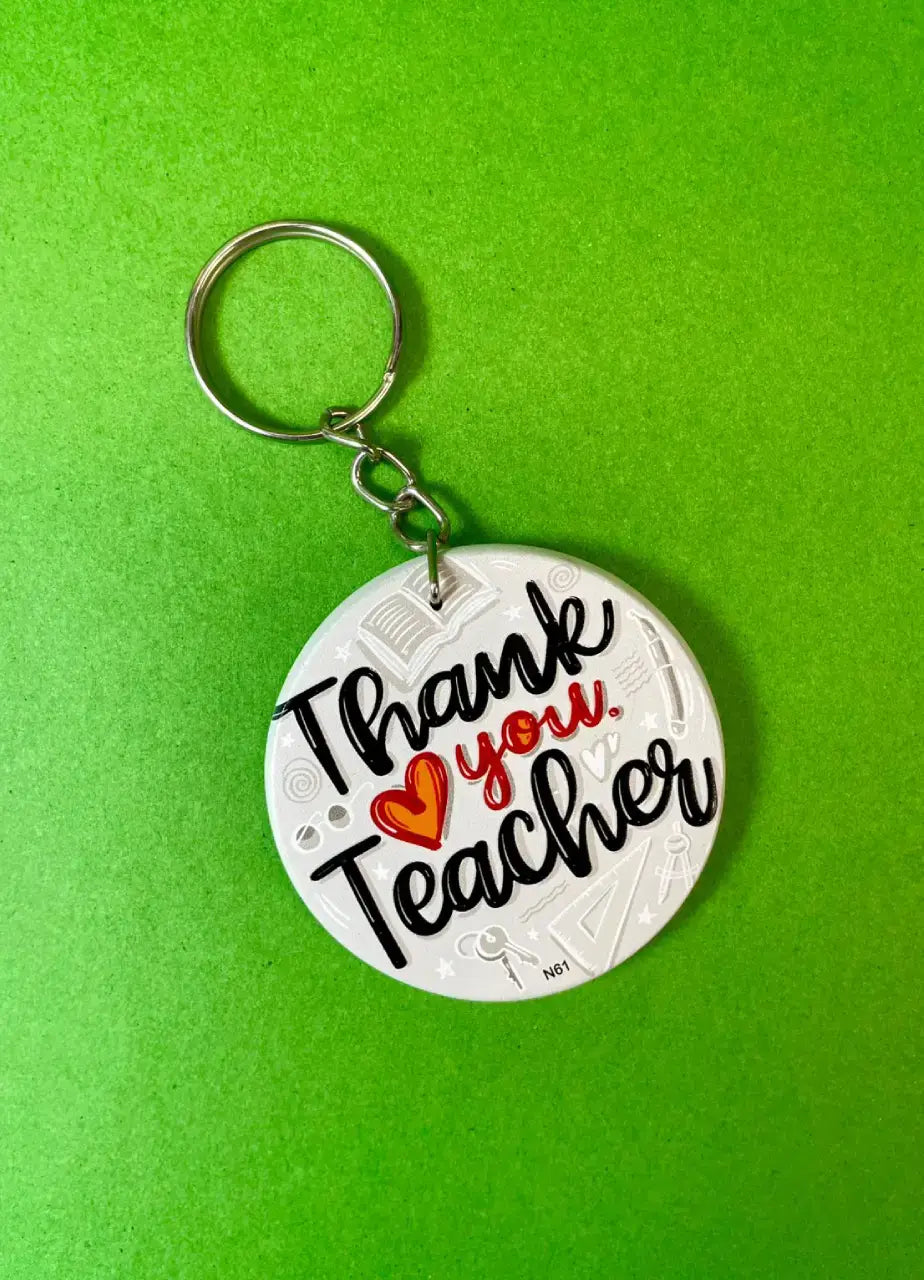 Thank You Teacher Keychain - N61