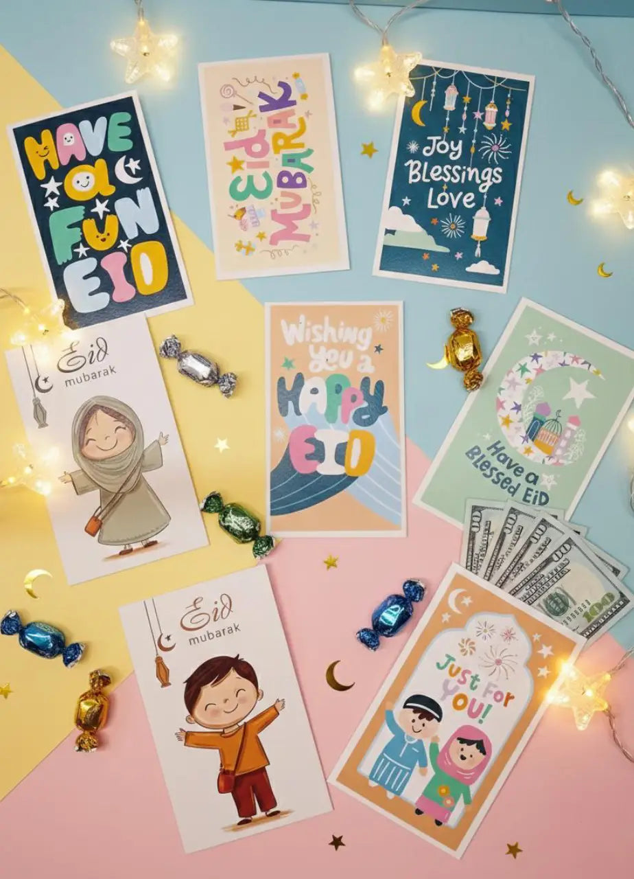 Eid Envelopes - Pack of 8