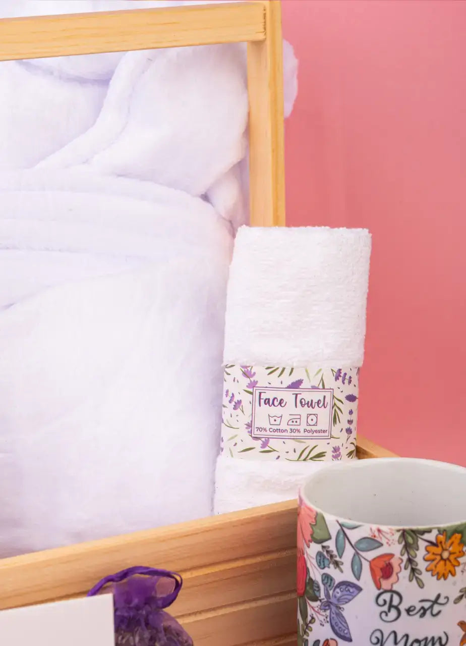 Mom Self-care Lavender Basket