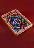 Rangrez Wooden Tray - 1015A