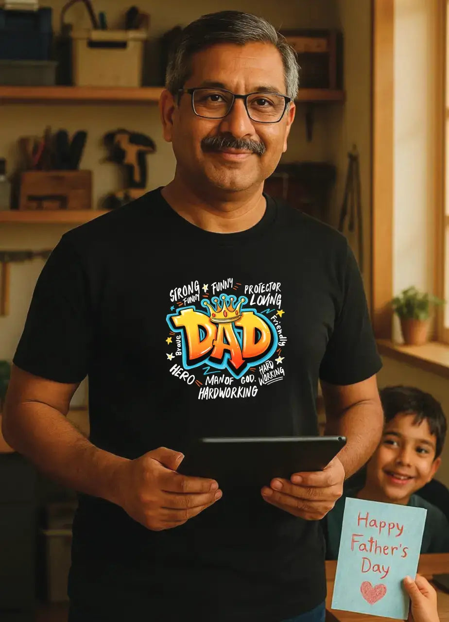 Dad T-Shirt 18 (Black)