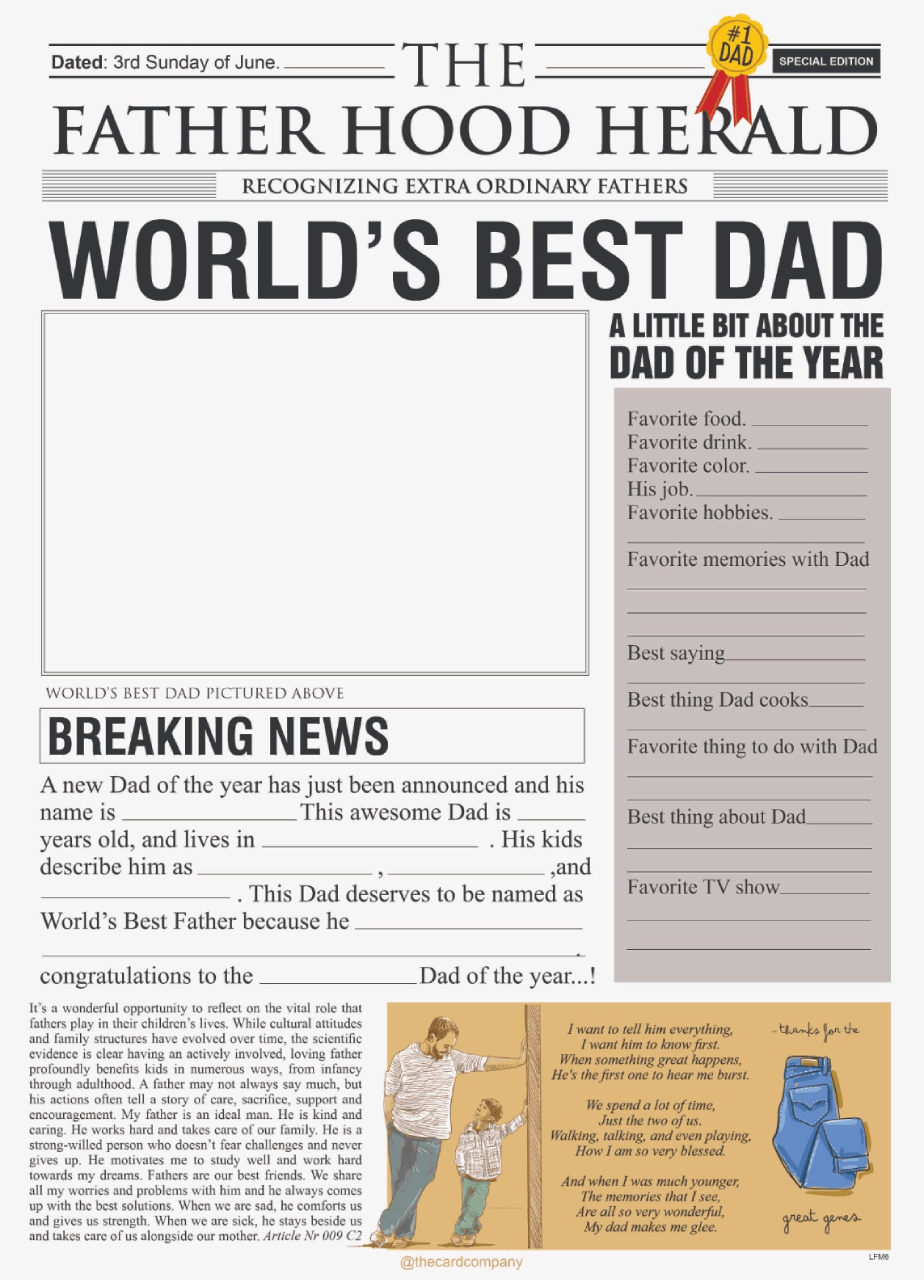 World's Best Dad Wall Hanging - LFM6